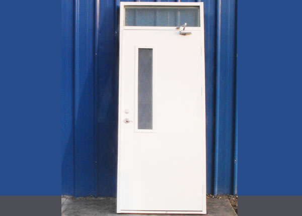 4.1A類鋼質單扇帶玻璃帶亮窗防火門（甲級）